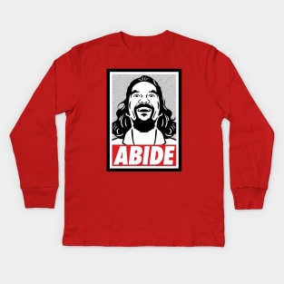 Obey the Giant Lebowski Kids Long Sleeve T-Shirt